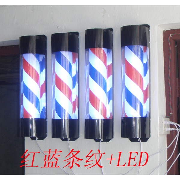 需定制后现代风格美发转灯 LED可客制化发廊灯箱 名莱品牌