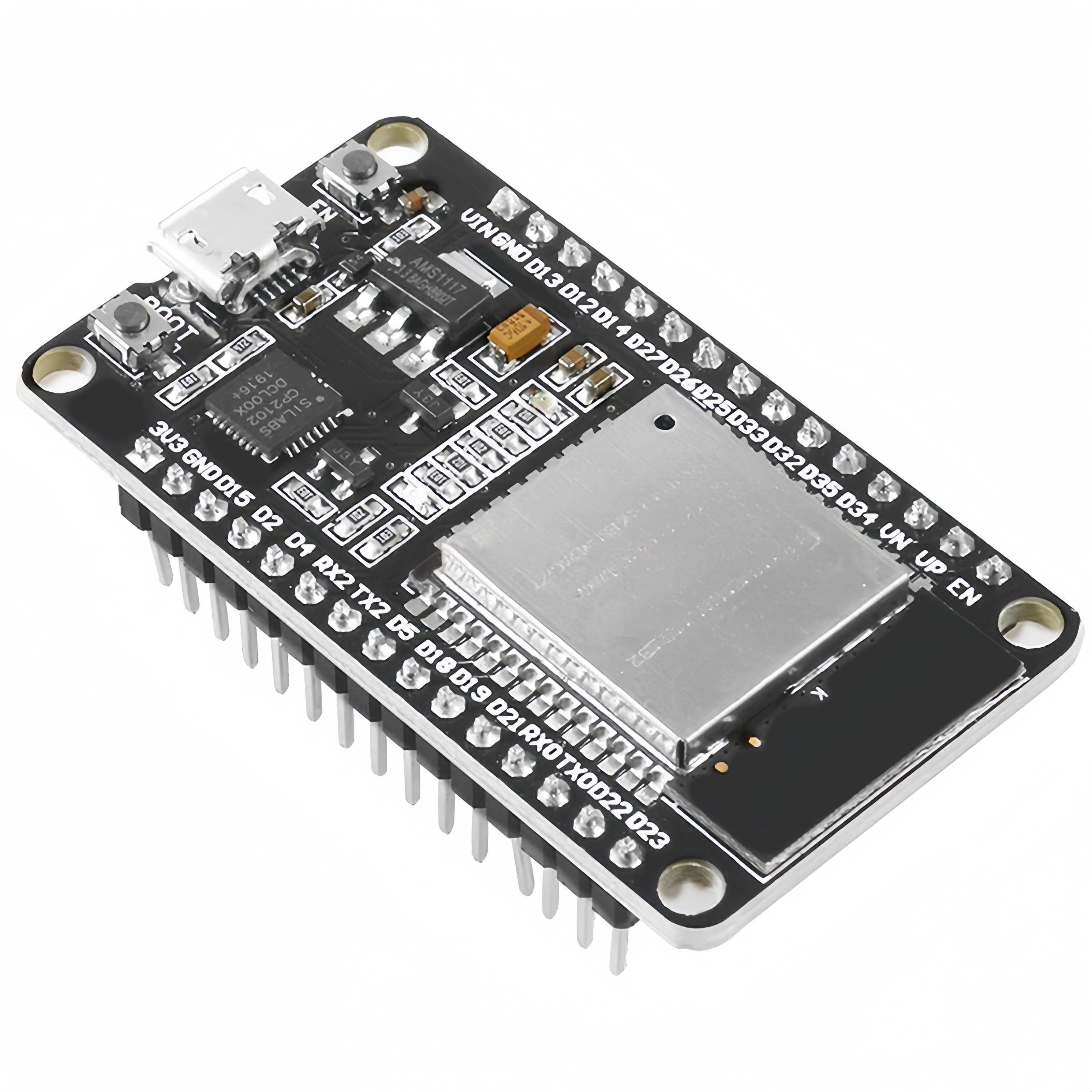 焊接 ESP32开发板WIFI+蓝牙2合1双核CPU低功耗 物联网cp2102芯片