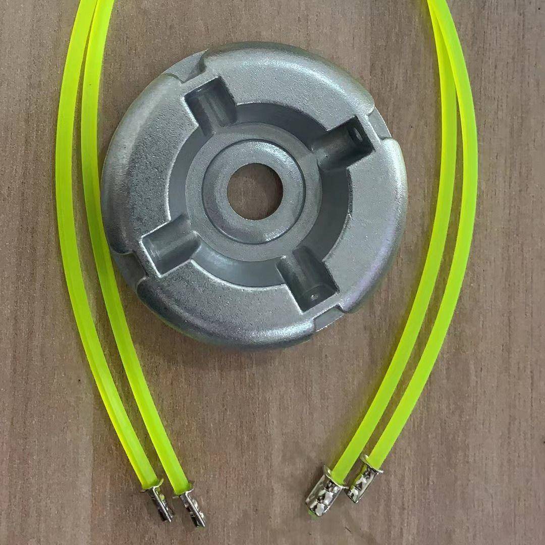 新款铝合金打草头钢丝绳充电式割草机汽油打草神器通用割草机配件