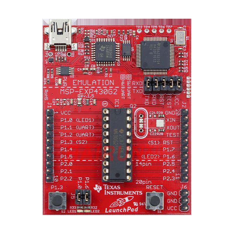 MSP-EXP430G2 超值系列 MSP430G2553 2452 LaunchPad 开发板套件