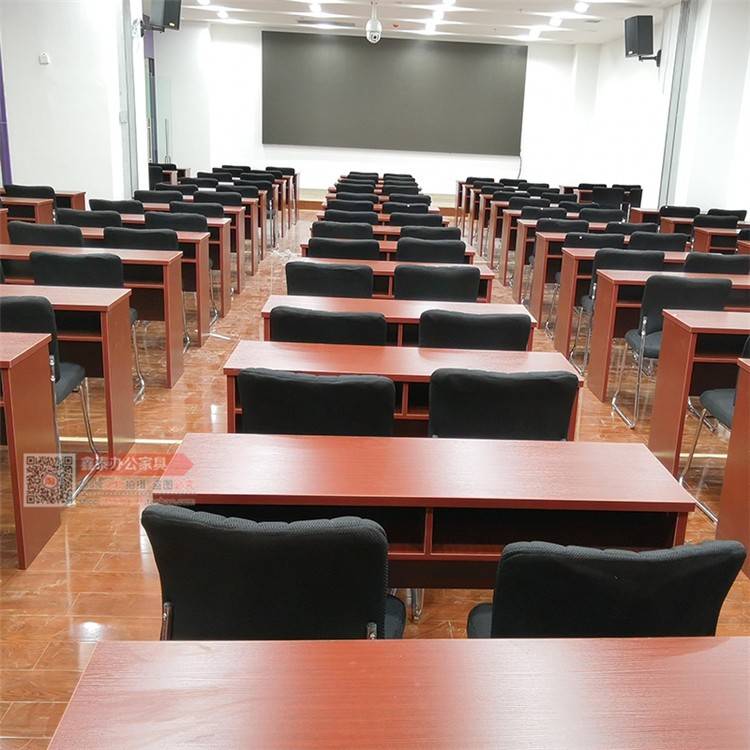 需定制云南昆明办公家俱培训桌椅职员会议条形桌校园学生桌椅组合