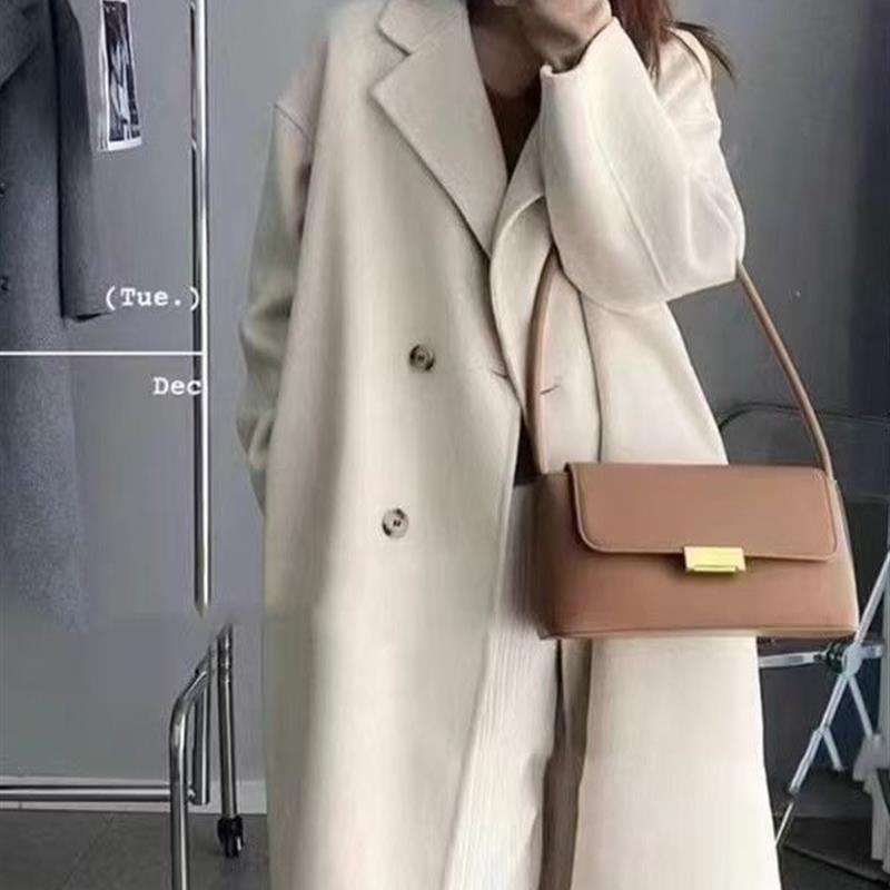 高级感呢子大衣女款秋冬2025毛呢外套