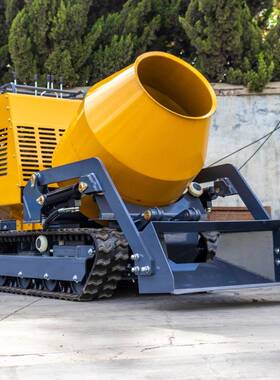 源头工厂HT750混凝土搅拌罐家用建筑工地搅拌使用履带式搅拌罐