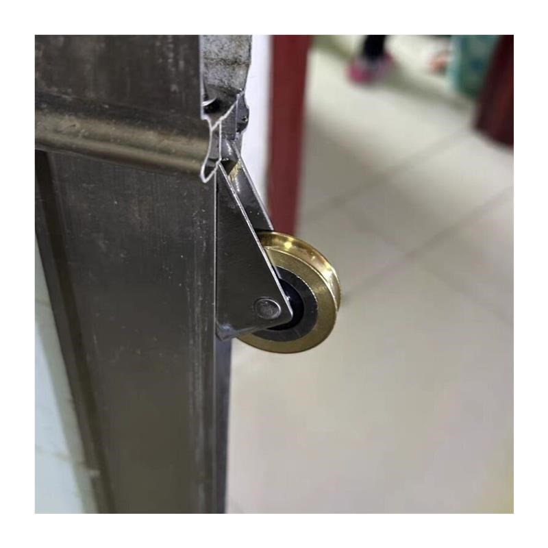 地滑轮移门轨道下轮卫生间轮子推拉门玻璃门衣柜门不锈钢滚轮.