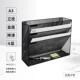 A3文件架试卷菜单8K画纸素描纸报刊杂志置物架多层金属壁挂式