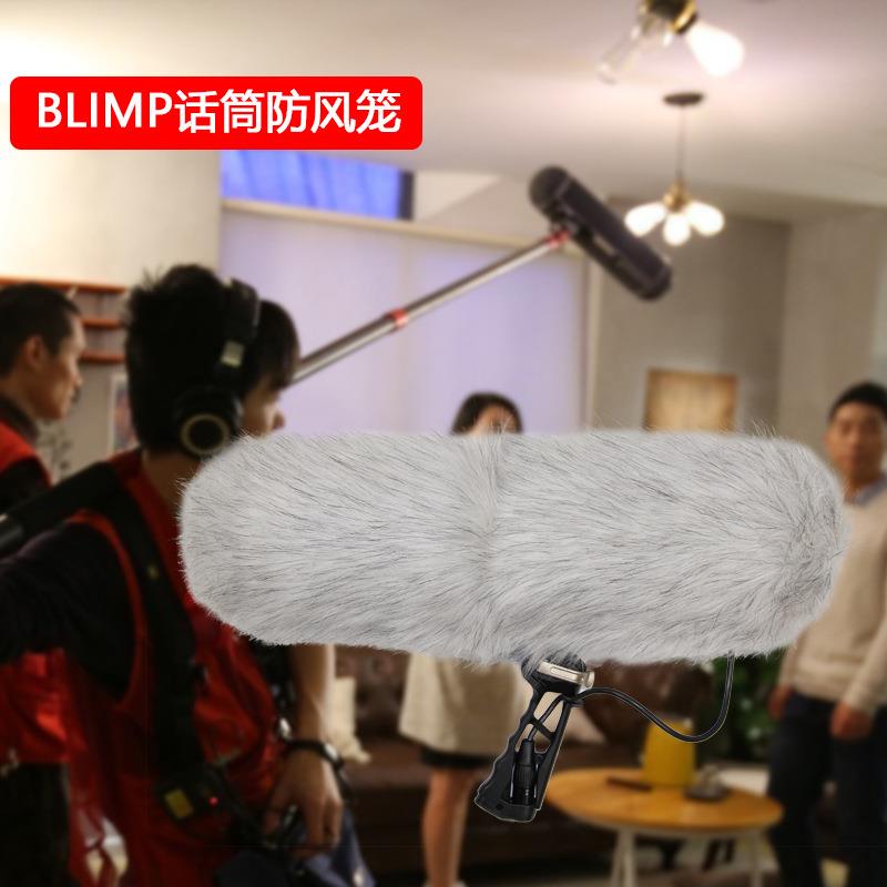 适用BLIMP罗德Blip话筒m防风支架录悬音三件套猪笼挂装架手柄套防