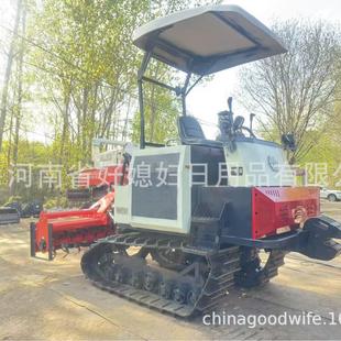 厂家低价实惠沃德二手FMWORLD102HP旱水田两用履带旋耕机旋铲机