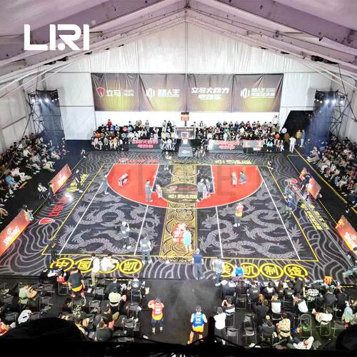 3x3181比赛篮球帐营篷 三人篮球训练 装式体育场配馆篷房 丽场日