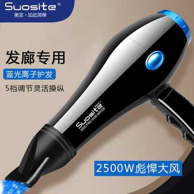 索斯特冷热风1900W吹风大功率家用酒店吹风筒发廊电吹风代发包邮
