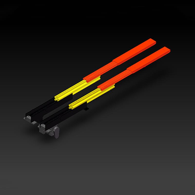 立库堆垛机双深位伸缩货叉AFR正菲制造巷道式双向自动伸缩货叉