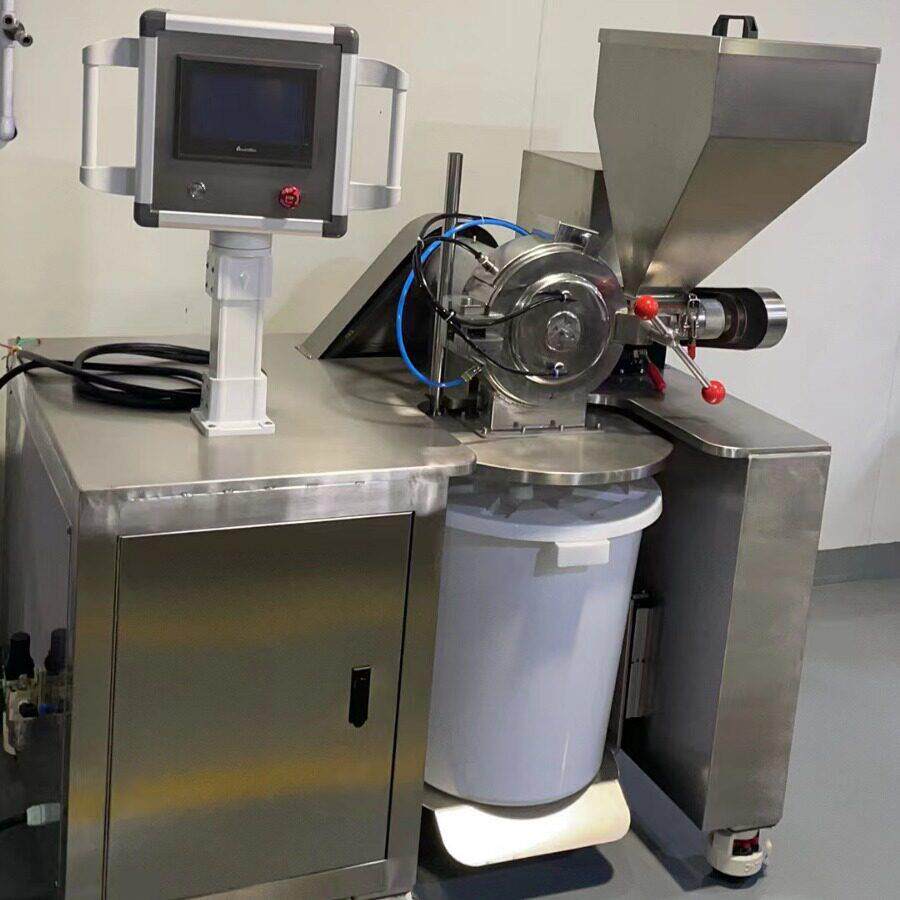 厂家供应超微粒碎粉机化妆品眼影粉饼腮红粉类粉碎机器生产设备