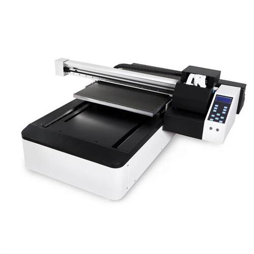 PVC亚克力板玻璃酒盒水晶标贴平板打印机6090 UV Flatbed printer