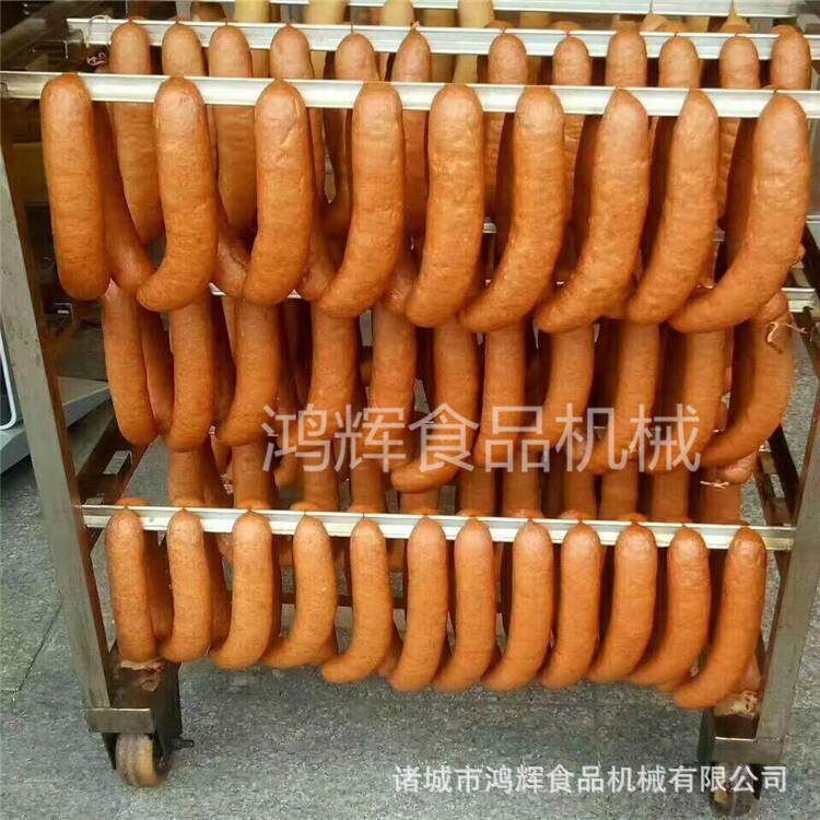 30型家用小型红肠香肠烟熏烤炉 全自动腊肠香肠烘干上色机 熏干机