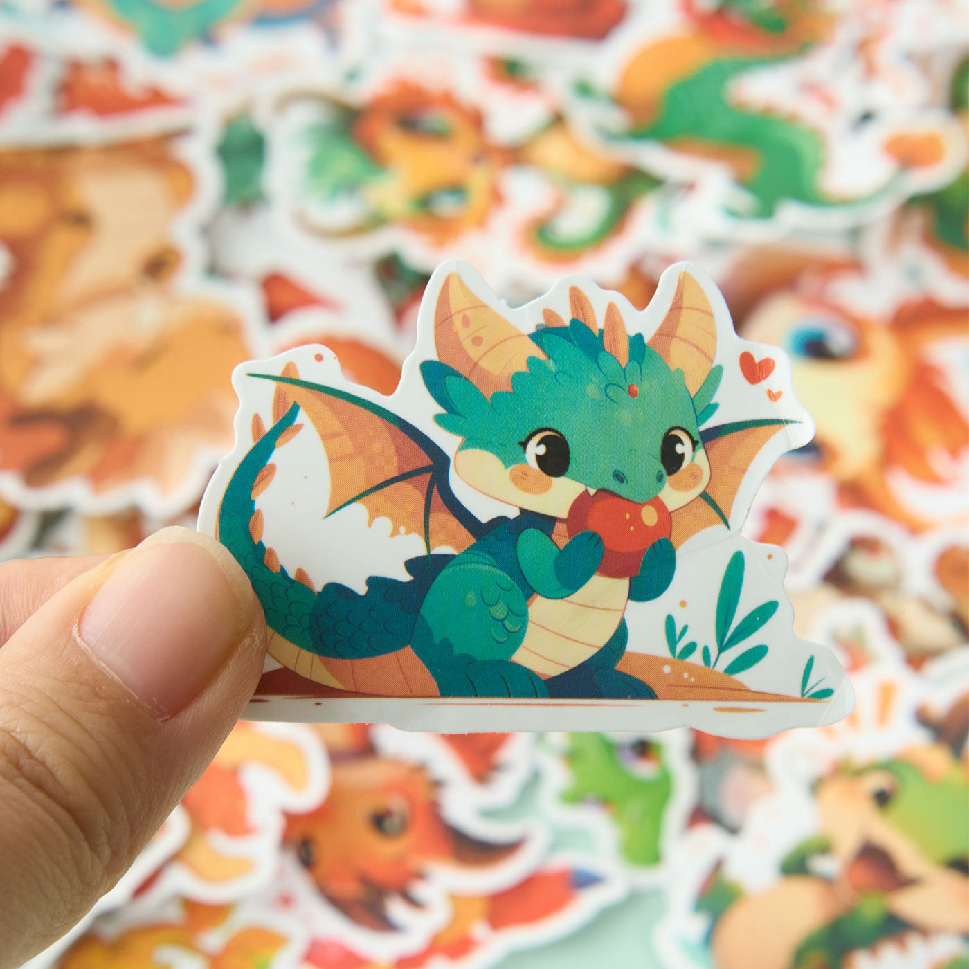 高颜值卡通小动物手账贴纸