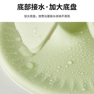 厨房挂架锅铲汤勺旋转收纳架软底硅胶防滑台面置物架家用收纳厨具