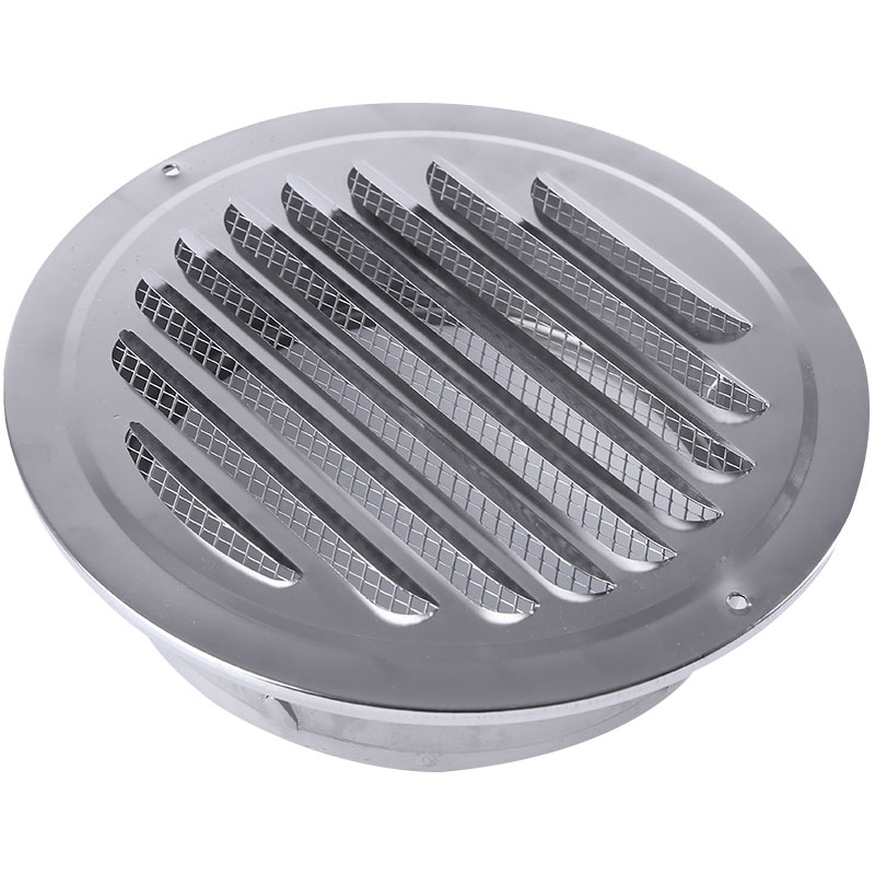 罗洛亚平头风帽外墙出风口室外排风口防风罩防雨透气排烟帽不锈钢