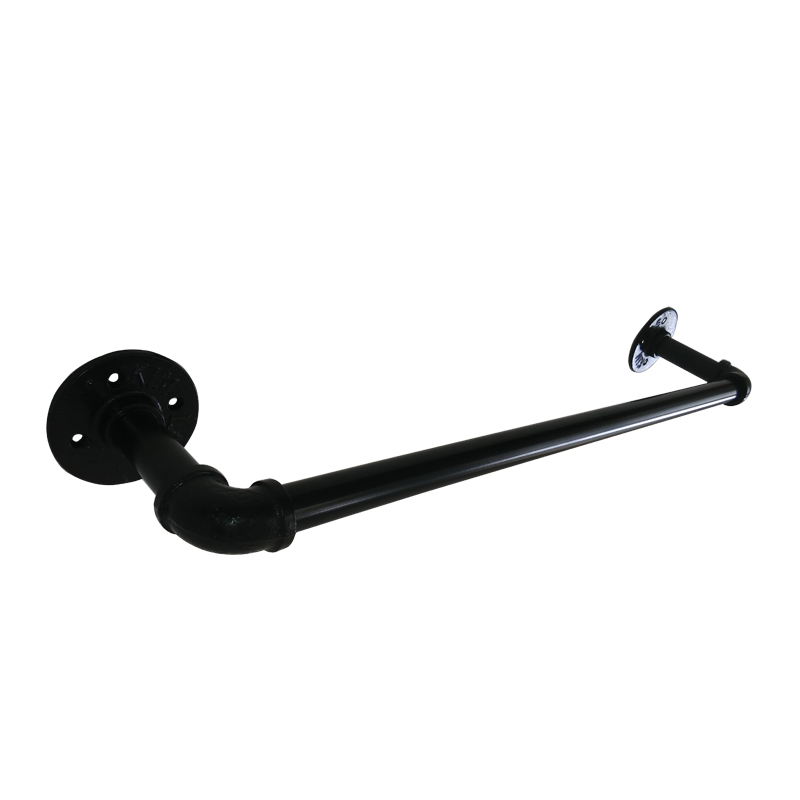 阳台晾衣杆永固定式晾衣架单杆室内飘窗简易挂凉式衣杆顶装晒衣杆