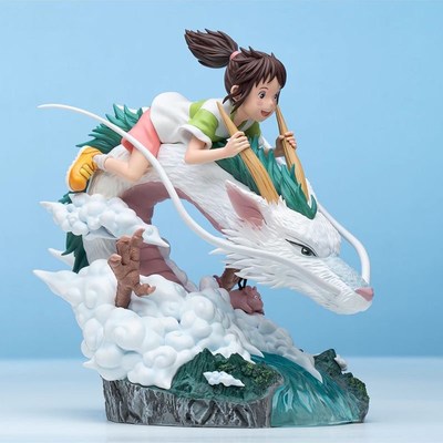 电影动漫周边模型千与千寻小白龙GK手办二次元桌面摆件宫崎骏漫画