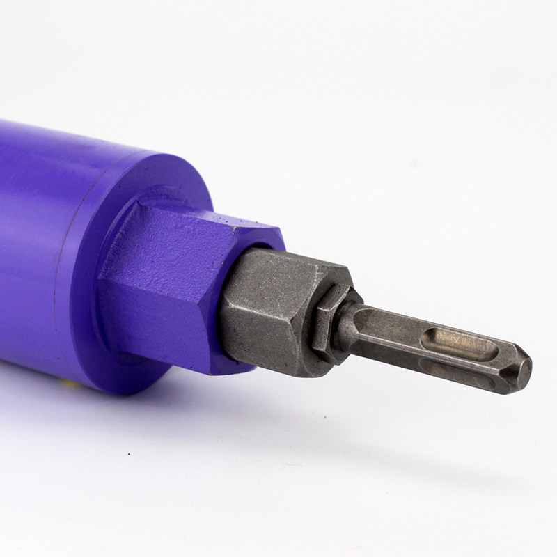 电锤冲击钻连接杆转水钻冲击钻墙壁开孔器转换接头水钻头加长杆