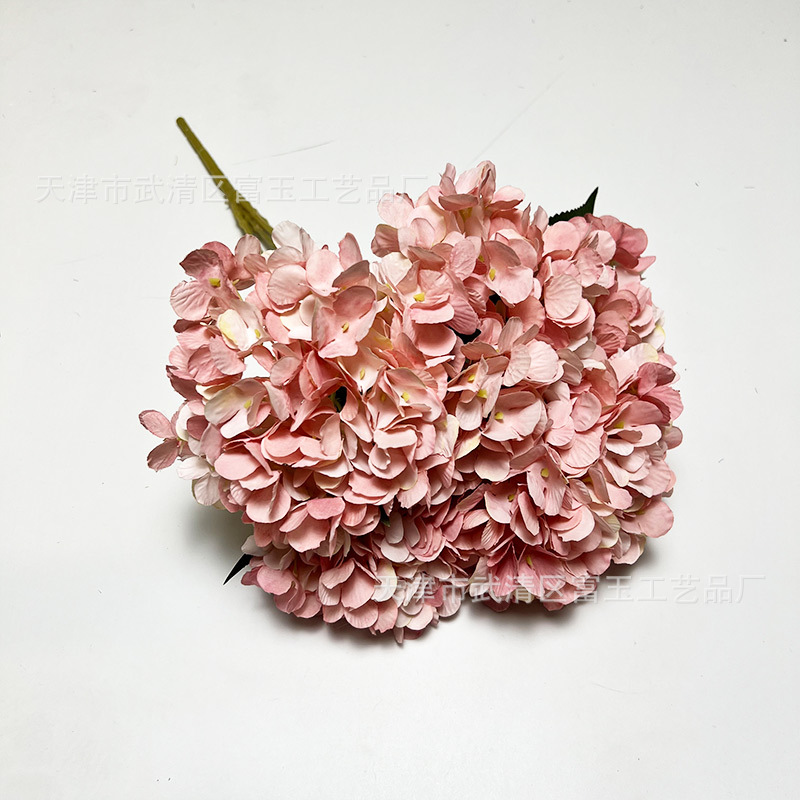 婚庆仿真绣球花5头绣球480片法国绣球平替款婚礼花排花材装饰假花