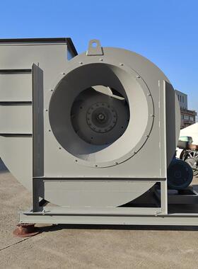 工业Q235环保除尘离心风机4-72-6C-7.5kw 13008m3/h 1543pa 1800r