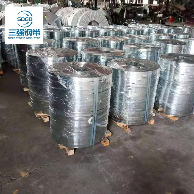 热镀锌带钢 钢带高锌层镀锌钢带120克锌层钢带 80克锌层带钢