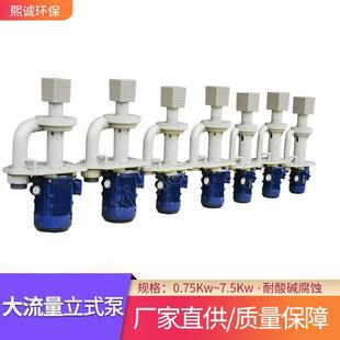 泵耐碱380v离心水泵PKJKP循环泵 熙诚酸环废保喷淋气立塔用槽内式