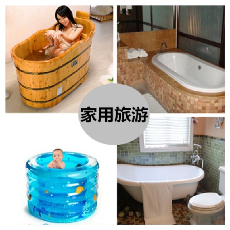 加大加厚一次性沐浴桶袋子浴缸膜塑料薄膜泡澡木桶洗浴袋 120*220