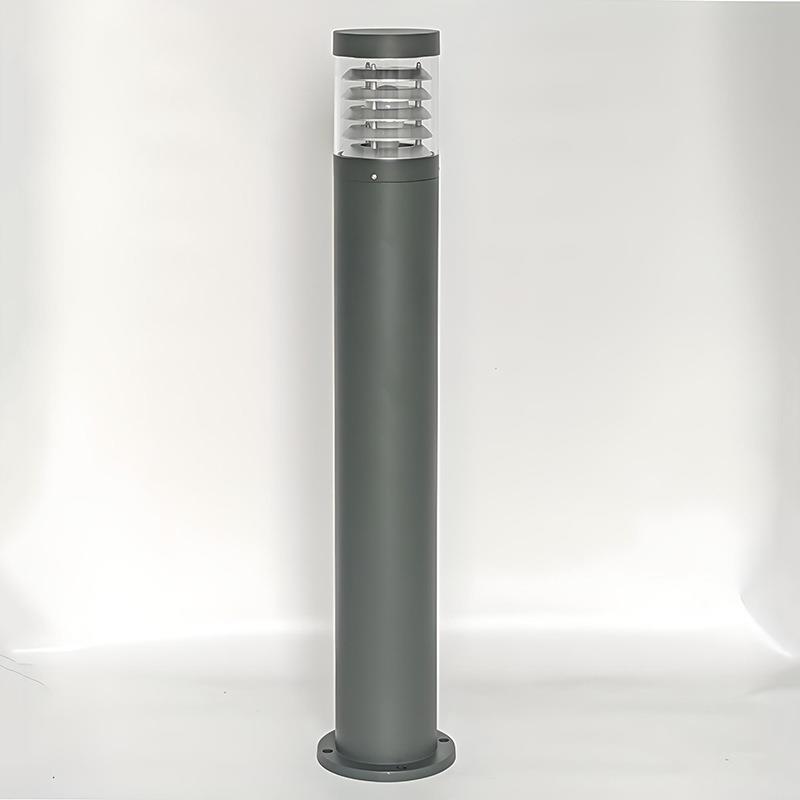led防水户外草坪灯庭院景观花园新中式圆形草坪灯跨境E27铝材柱头