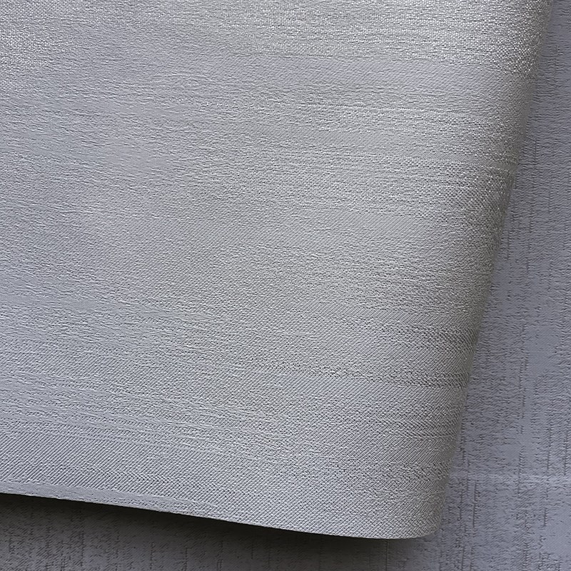 无缝全屋墙布壁布j高精密别墅客厅卧室背景墙素色刺绣马花朵HBS56