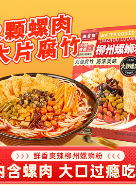 青春剧螺蛳粉360克*6袋柳州美食夜宵