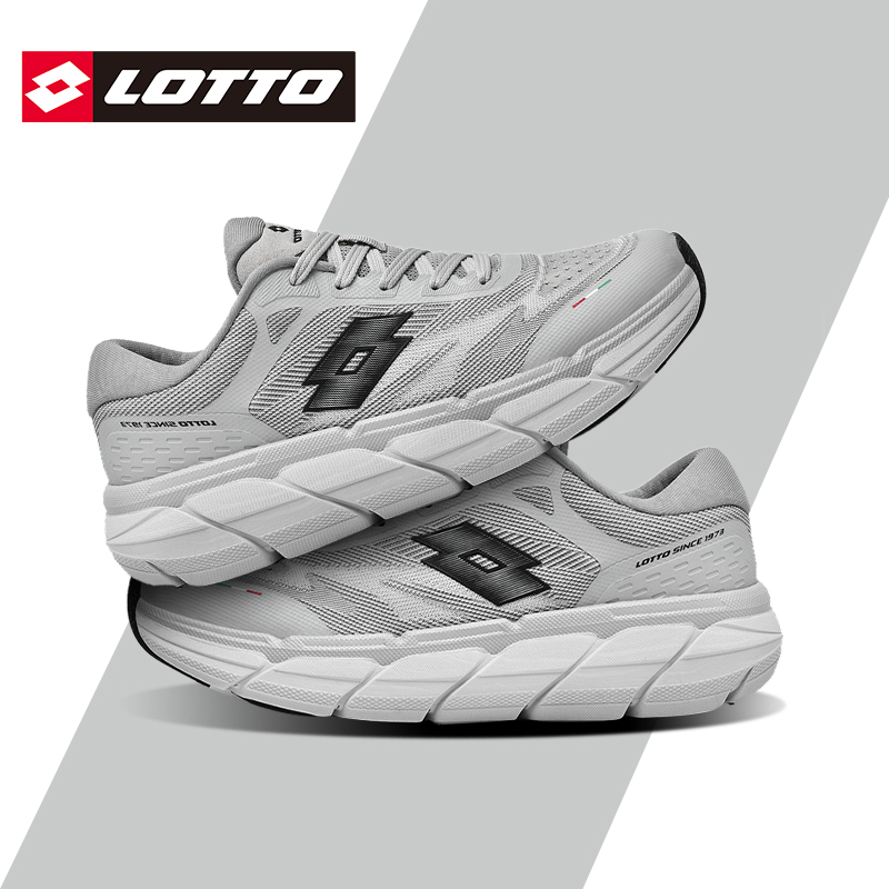 LOTTO乐途男厚底网面运动鞋