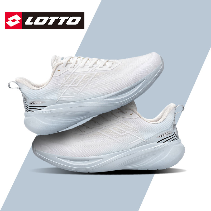 LOTTO乐途网面透气跑步鞋男2026春夏新款女轻便减震软底运动鞋子
