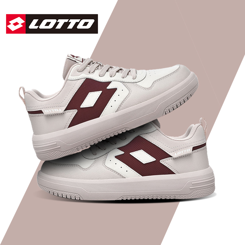 Lotto/乐途女复古低帮休闲板鞋