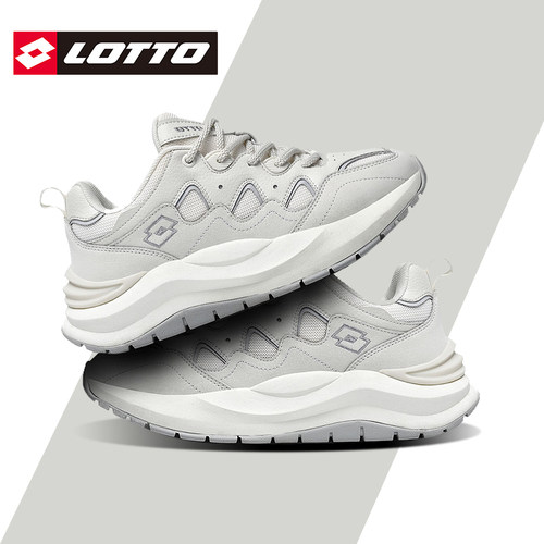 Lotto/乐途运动老爹鞋女皮面