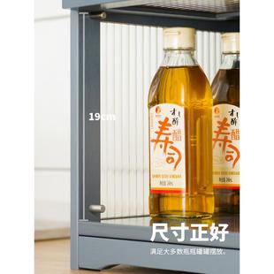 厨房碗柜置物架碗碟收纳盒家用餐具带盖小型碗架调料架碗筷储新品