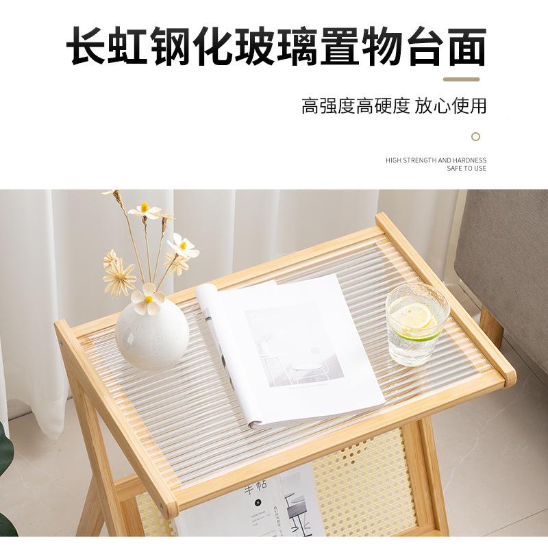 沙发几轻奢茶小户型小桌子茶水CUX间移动台客茶厅家用边简约玻璃