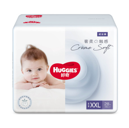 好奇柔触感纸尿裤成长裤