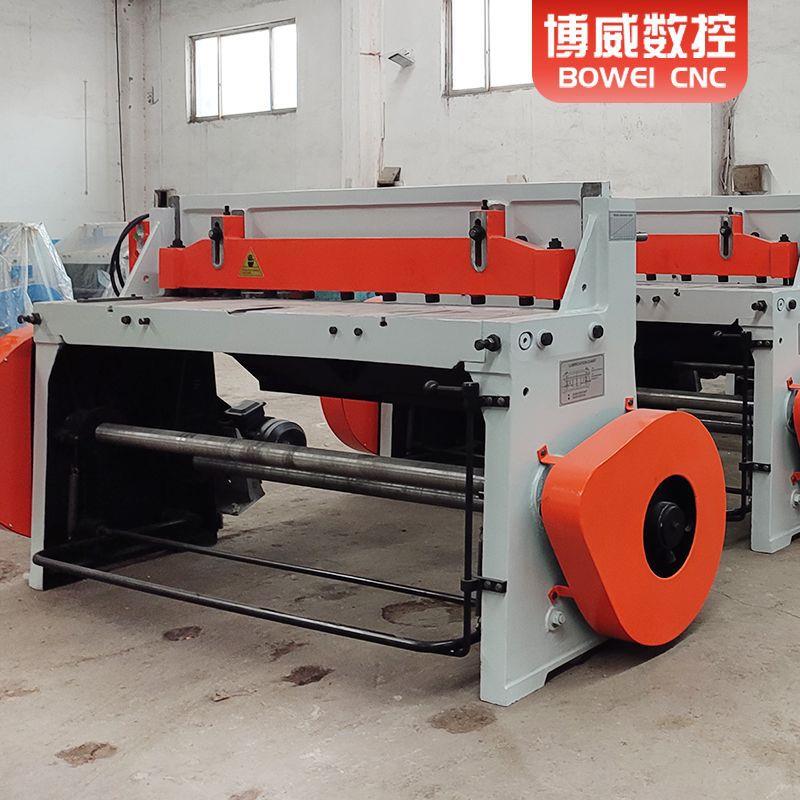 大型机械剪板机QB11-8X2000数字显示手动后挡料闸式剪板机