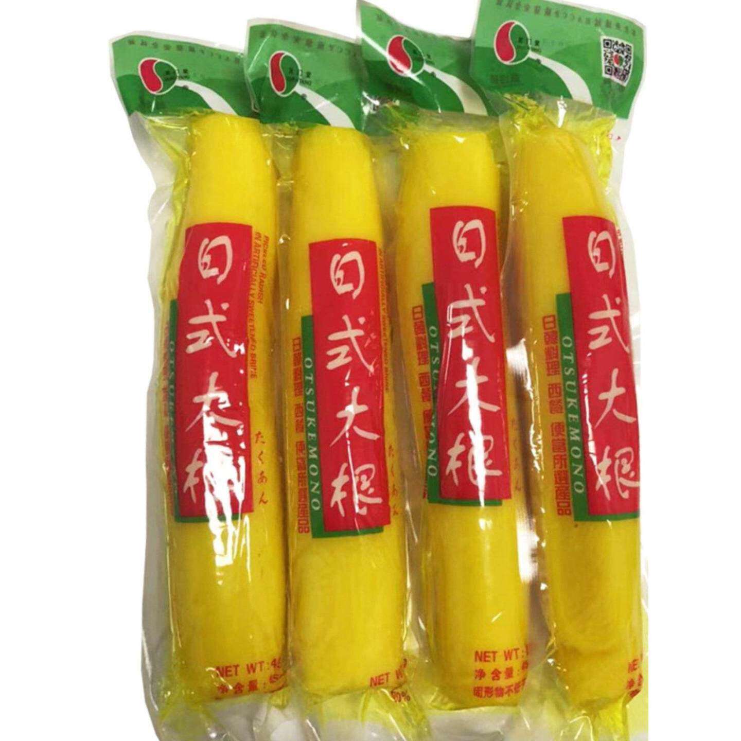七门堂日式大根450克寿司料理海带饭日式调味酱菜黄萝卜条