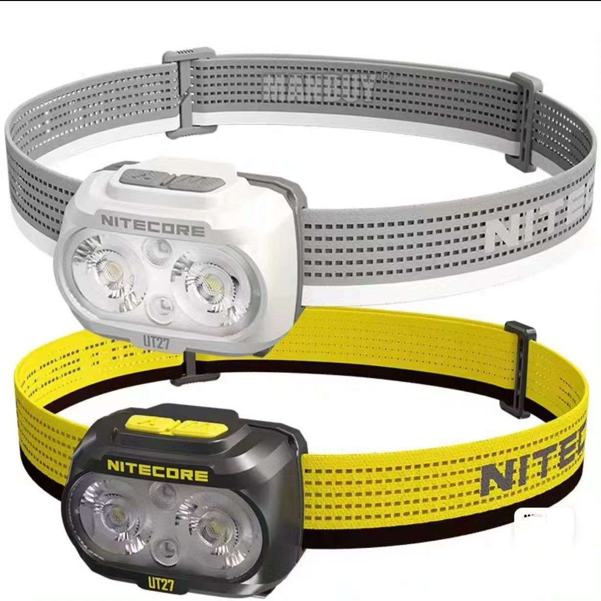 奈特科尔UT27越野跑头灯户外登山强光超亮超长续航充电头戴式照明