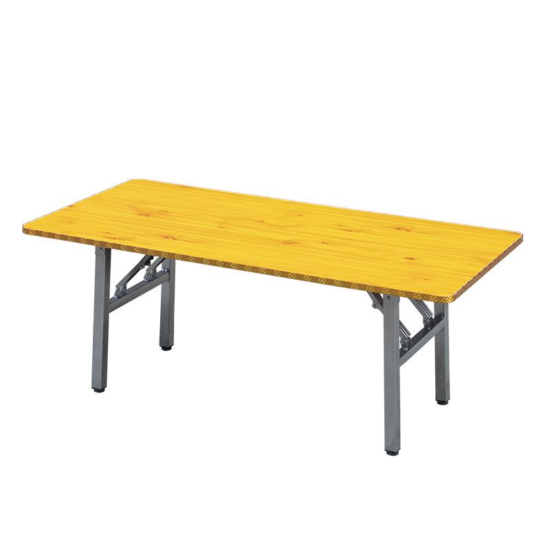 出租房长条桌吃饭桌子简易摆摊折叠桌长方形桌餐桌家用矮桌出