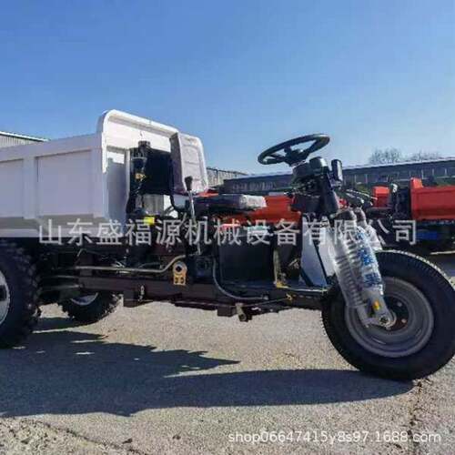 柴油自卸翻斗车 工程建筑工地三轮车 承载能力强后卸式运输车
