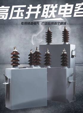 高压并联电力电容器BFM11-100-3W户外补偿BAM6.3/6.6/11/12√3-1W