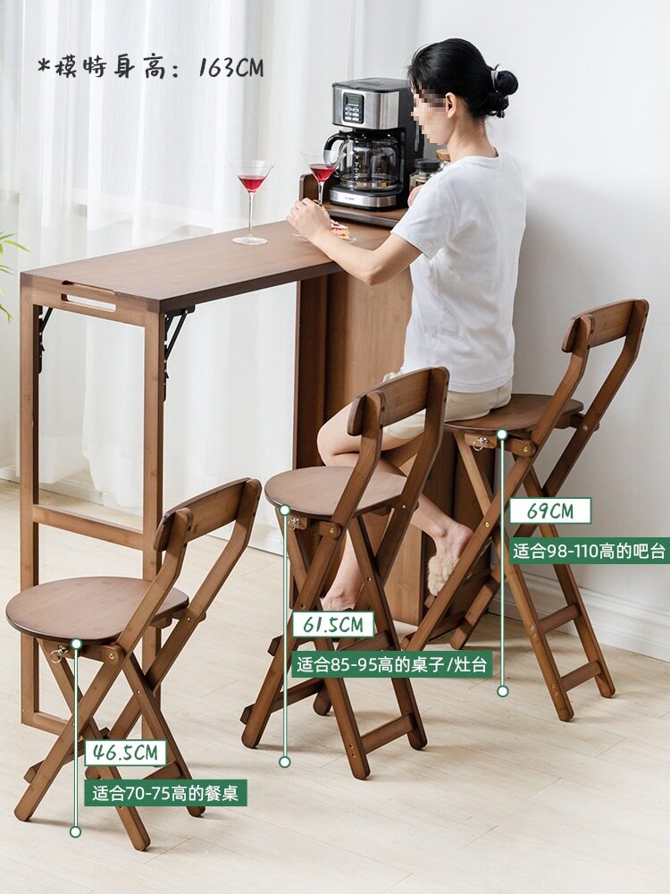 高马扎凳家用省空间便携式折叠板批折叠凳高凳高脚凳子折叠靠背椅