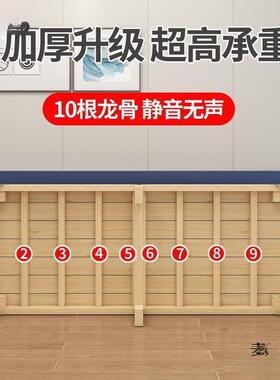 BIC可折叠宽拼接加神延长简约床实木床铺加床拼床无器缝大人用