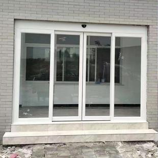厂家直销动感应WGX门楼写字酒店商铺钢化玻璃平移门自感应动电玻