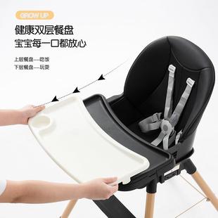 宝宝椅童餐桌椅子婴儿家用吃饭安全防摔成长椅儿PUF多功能餐坐座