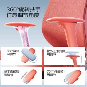 有谱玛尼(公Mi)人体工学椅设计师电脑椅家用办椅nB-35可躺卧a室