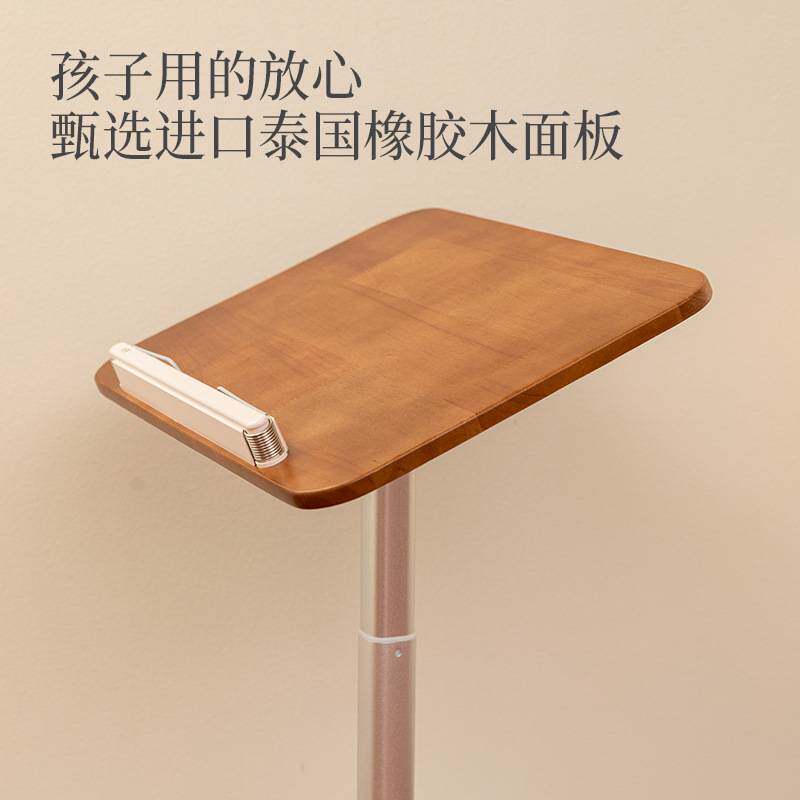 儿童书架阅读架看书支架绘本实木质看书神器绘本落地宝宝读书支架